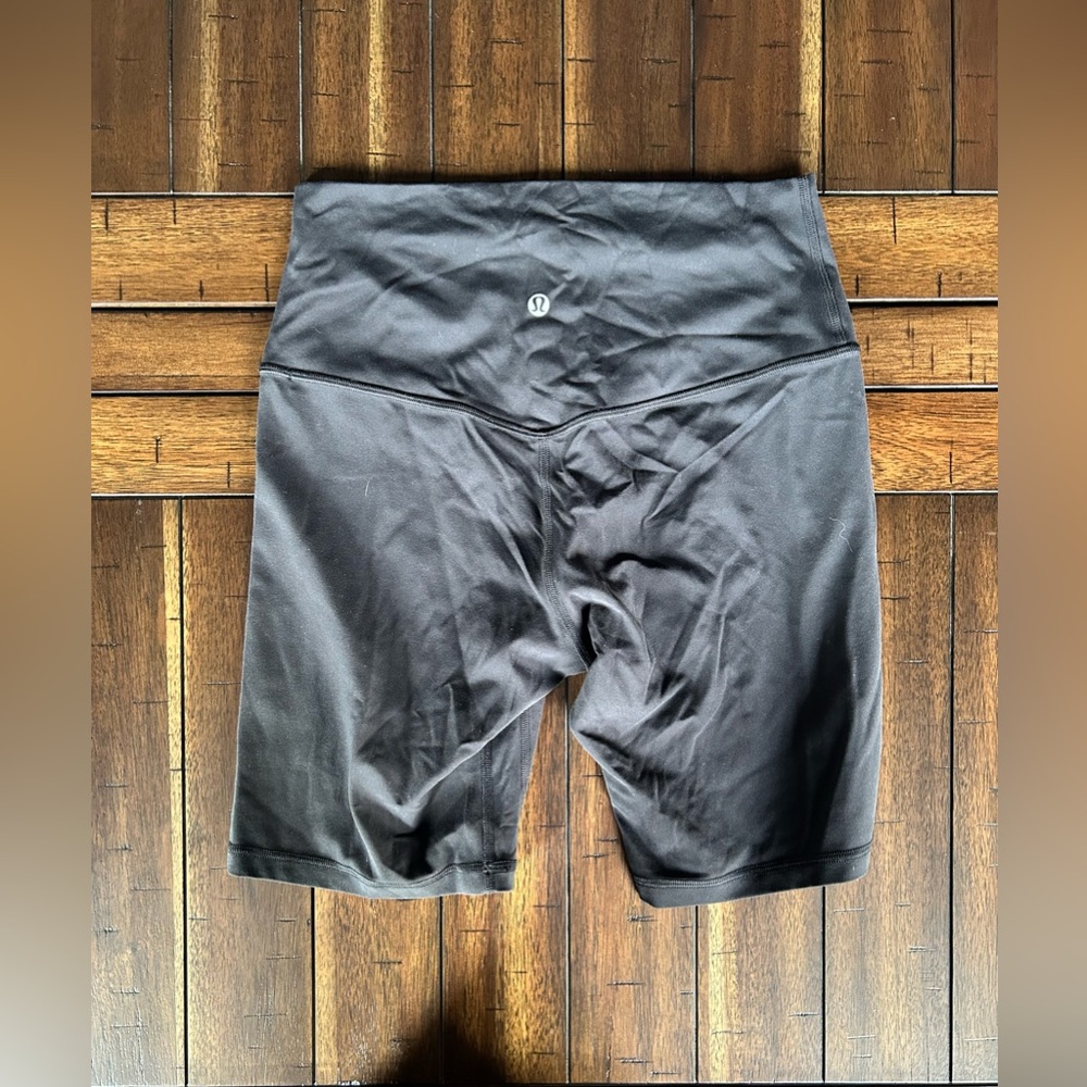 lululemon Align High-Rise Short 8" SIZE 8 black